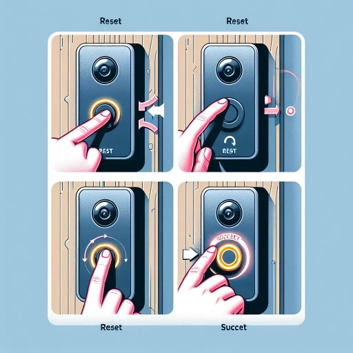 how to reset nest doorbell