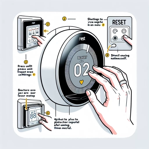 how to reset nest thermostat