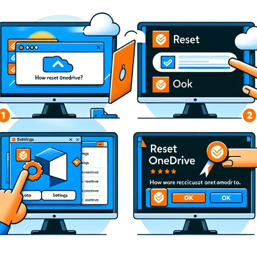 how to reset onedrive