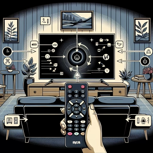 how to reset rca tv with black screen