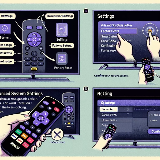 how to reset roku tv