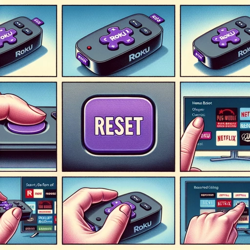 how to reset roku