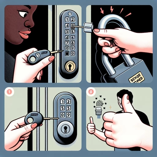 how to reset schlage keypad lock