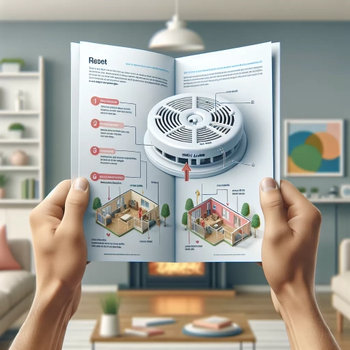 how to reset smoke alarm