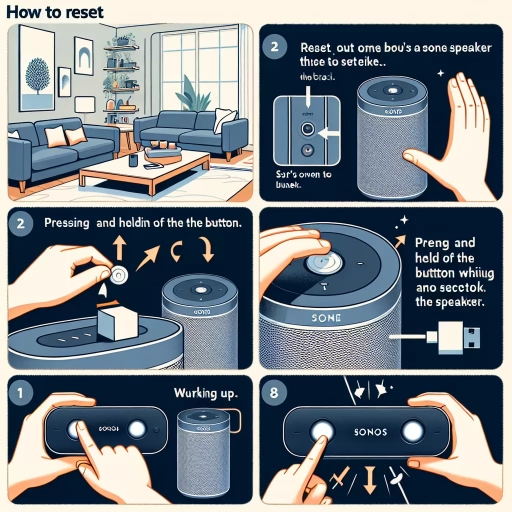 how to reset sonos one