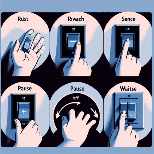 how to reset switch