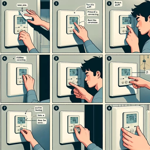 how to reset thermostat