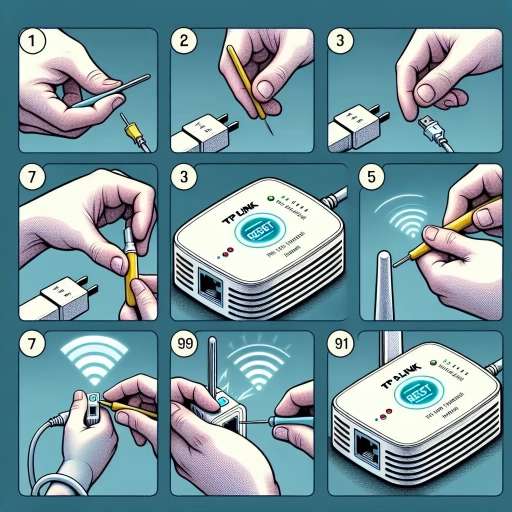 how to reset tp link extender