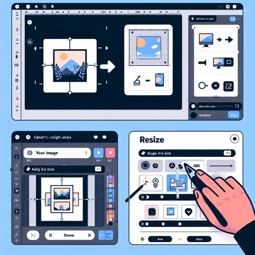 how to resize in canva