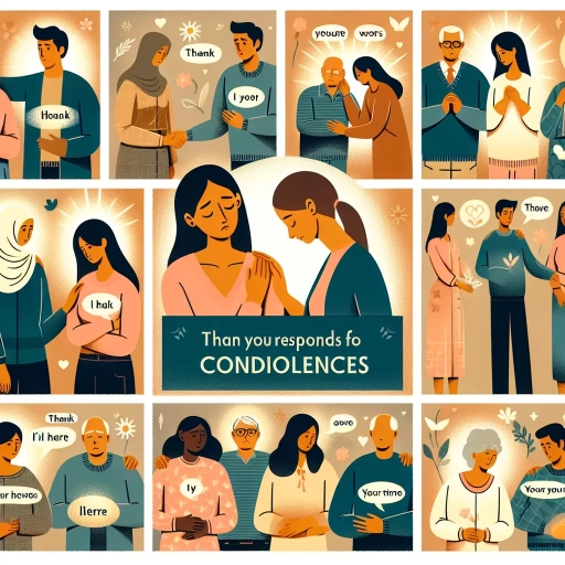 how to respond to thank you for your condolences