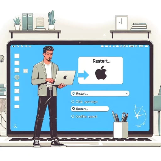 how to restart a macbook