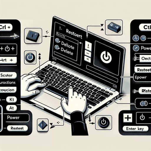 how to restart laptop with keyboard