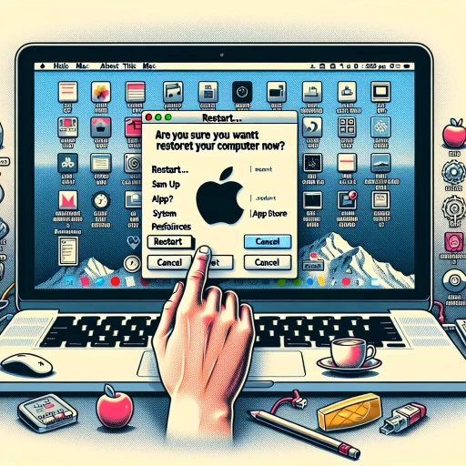 how to restart macbook pro