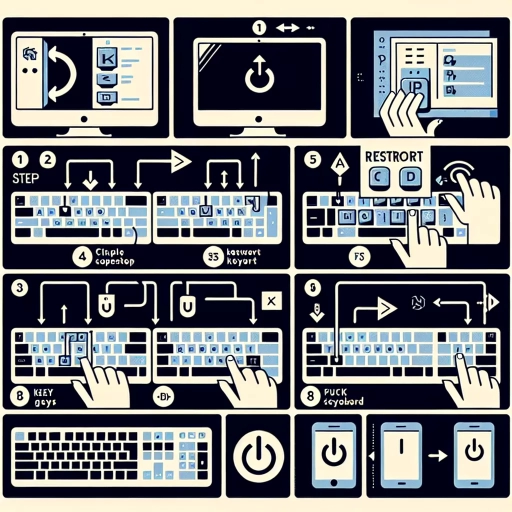 how to restart pc with keyboard