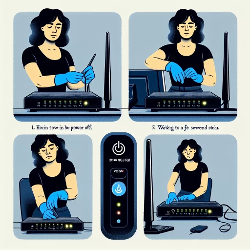how to restart router
