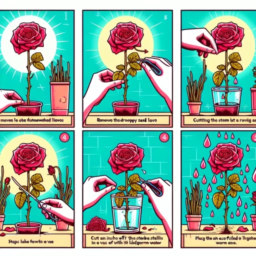 how to revive roses