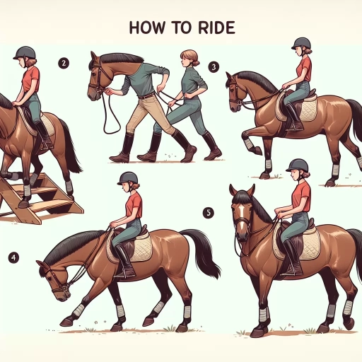 how to ride him