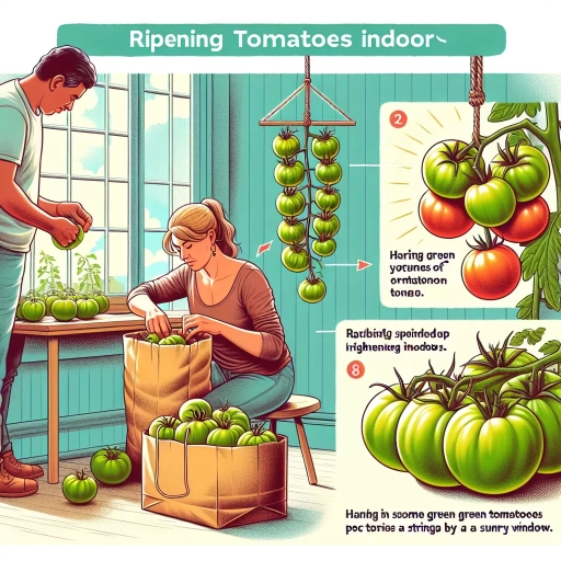 how to ripen tomatoes indoors