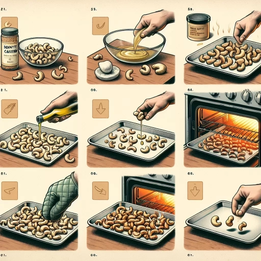 how to roast cashews