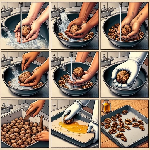 how to roast walnuts