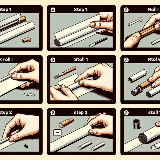 how to roll a filter