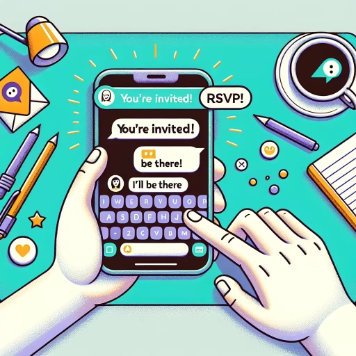how to rsvp by text