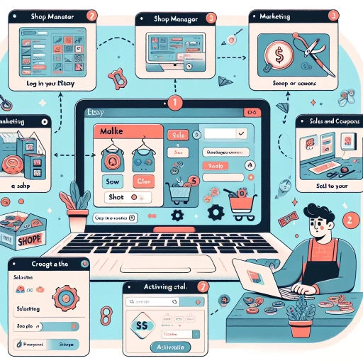 how to run a sale on etsy