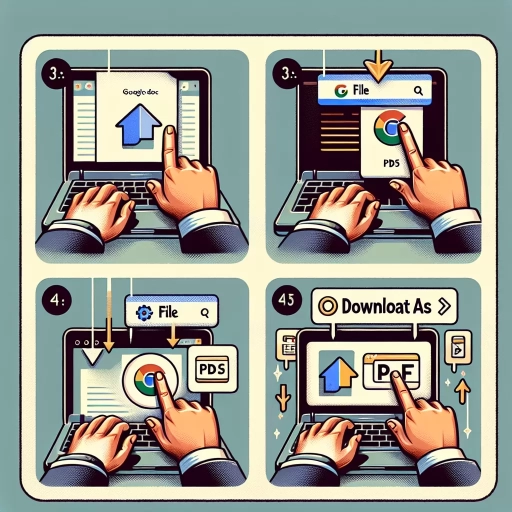 how to save google doc as pdf