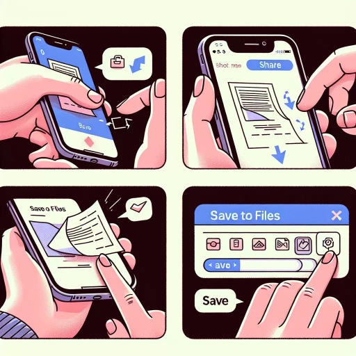 how to save pdf on iphone