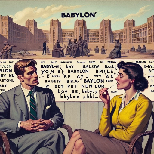 how to say babylon