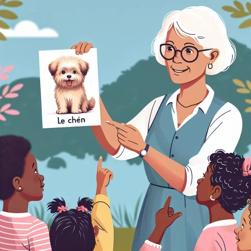 how to say dog in french