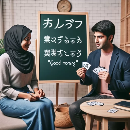 how to say good morning in japanese