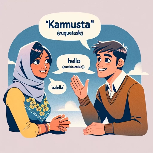 how to say hello in tagalog