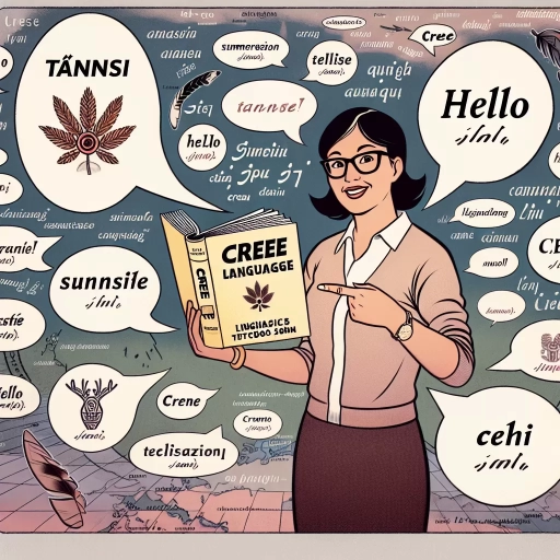how to say hi in cree