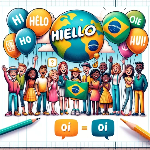 how to say hi in portuguese