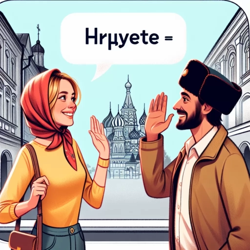 how to say hi in russian