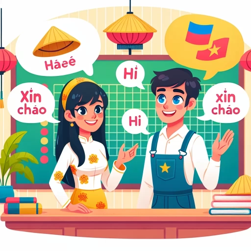 how to say hi in vietnamese