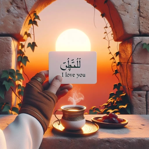 how to say i love you in arabic