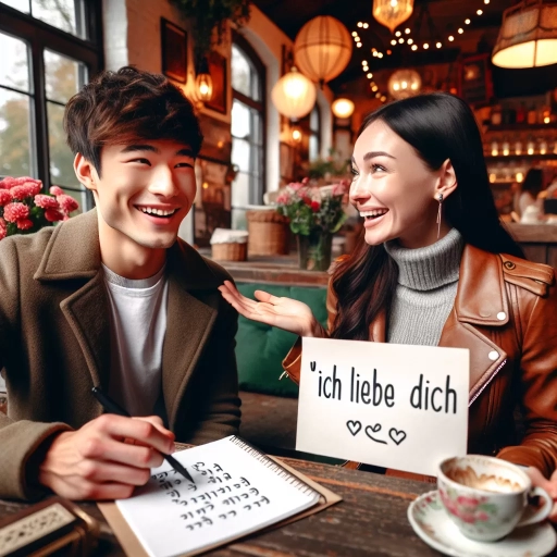 how to say i love you in german