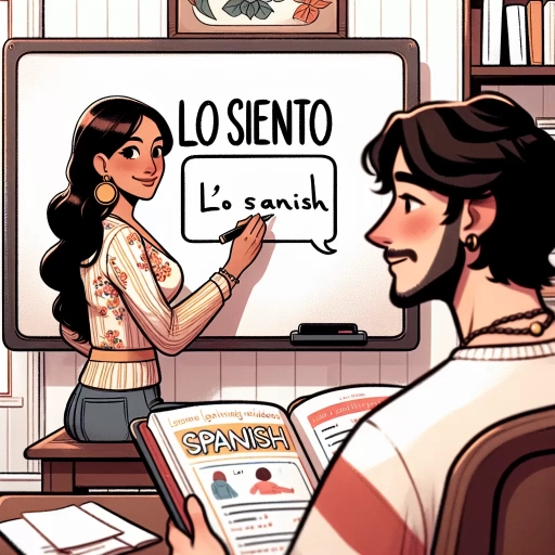 how to say sorry in spanish