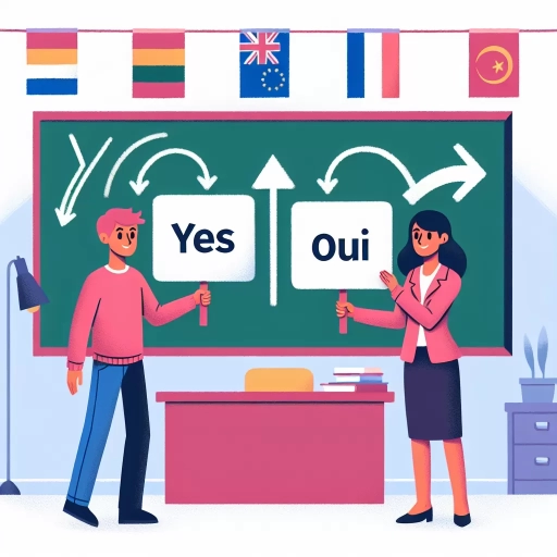 how to say yes in french