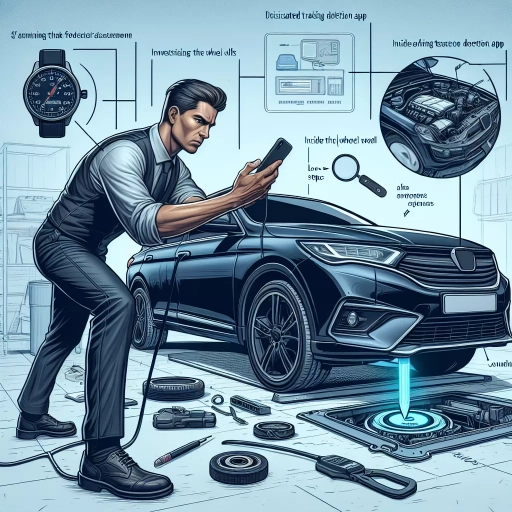 how to scan your car for a tracking device with your phone