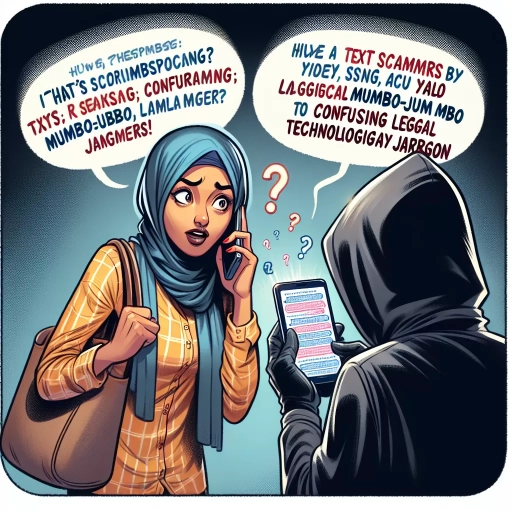 how to scare a text scammer
