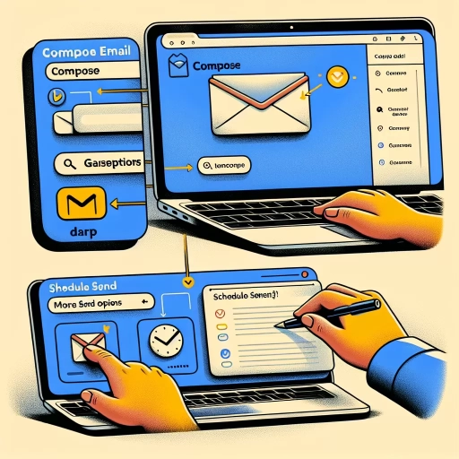 how to schedule an email in gmail