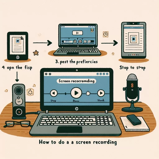how to screen record on hp laptop