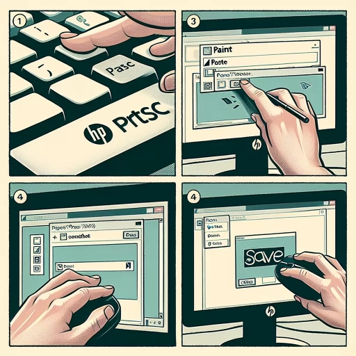 how to screen shot on hp
