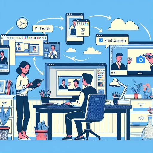 how to screenshot on a dell