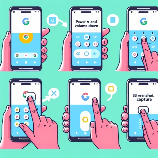 how to screenshot on google pixel