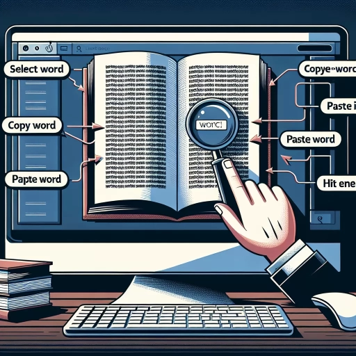 how to search words in a pdf