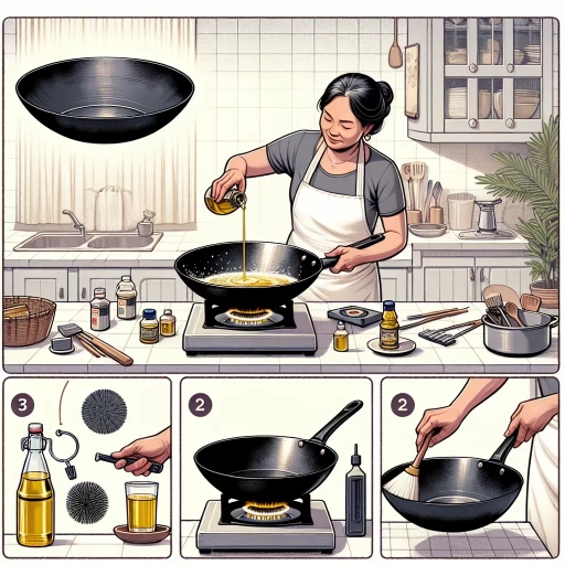 how to season a wok